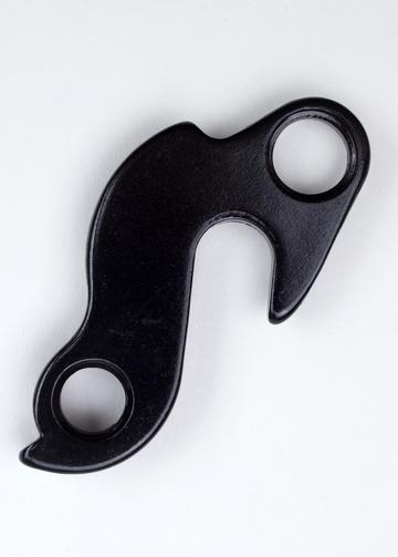 A black Marin Bikes rear derailleur hanger