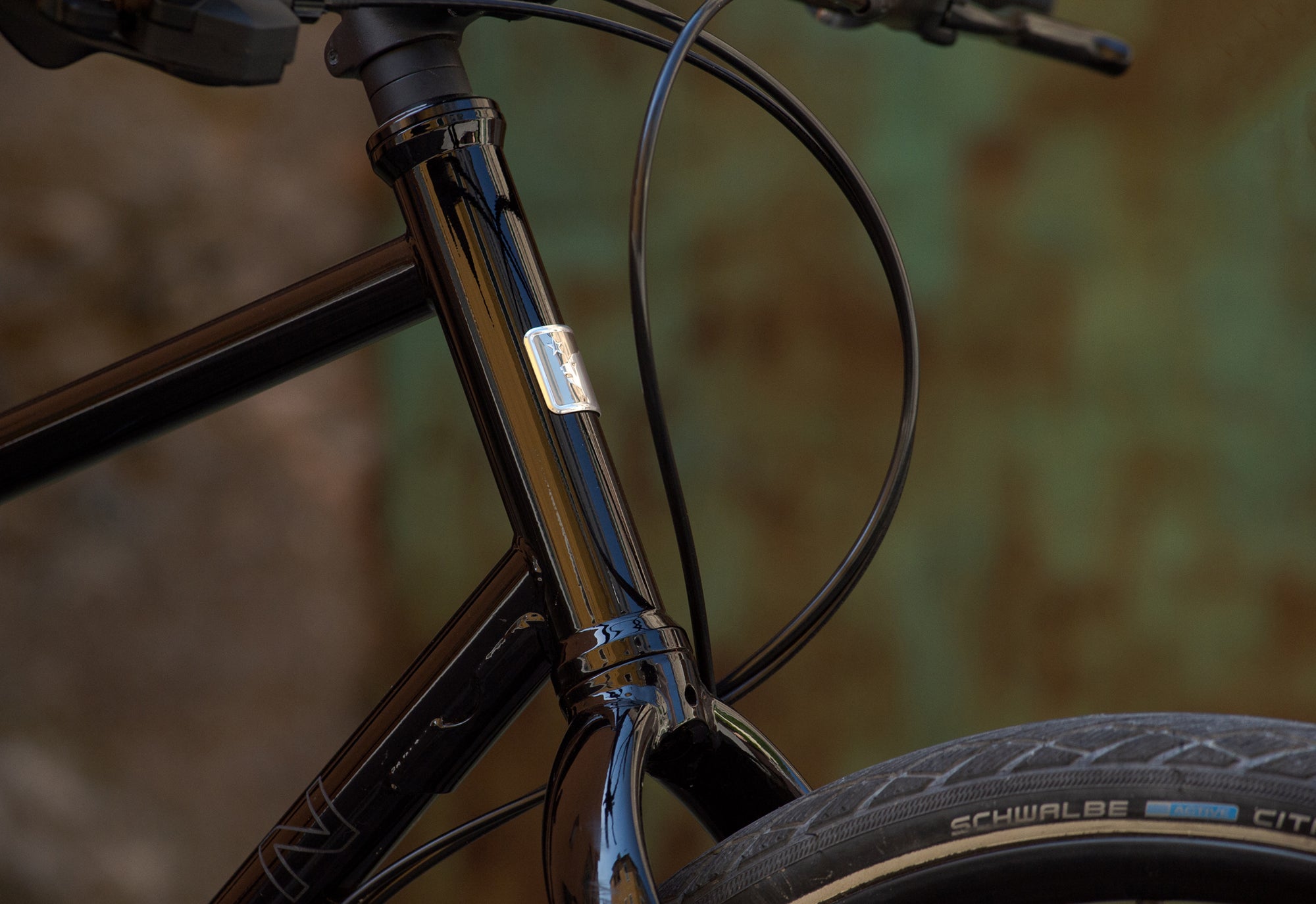 Marin Muirwoods head tube detail