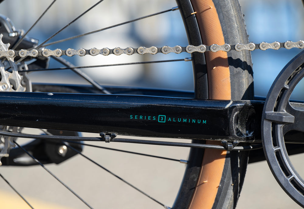 Marin Sausalito E chain stay detail