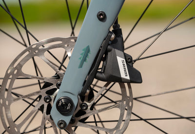 Marin Headlands front brake and fork detail