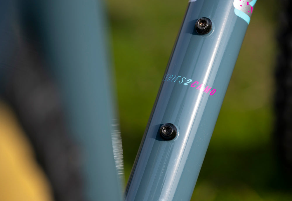 Marin Pine Mountain bottle mount detail