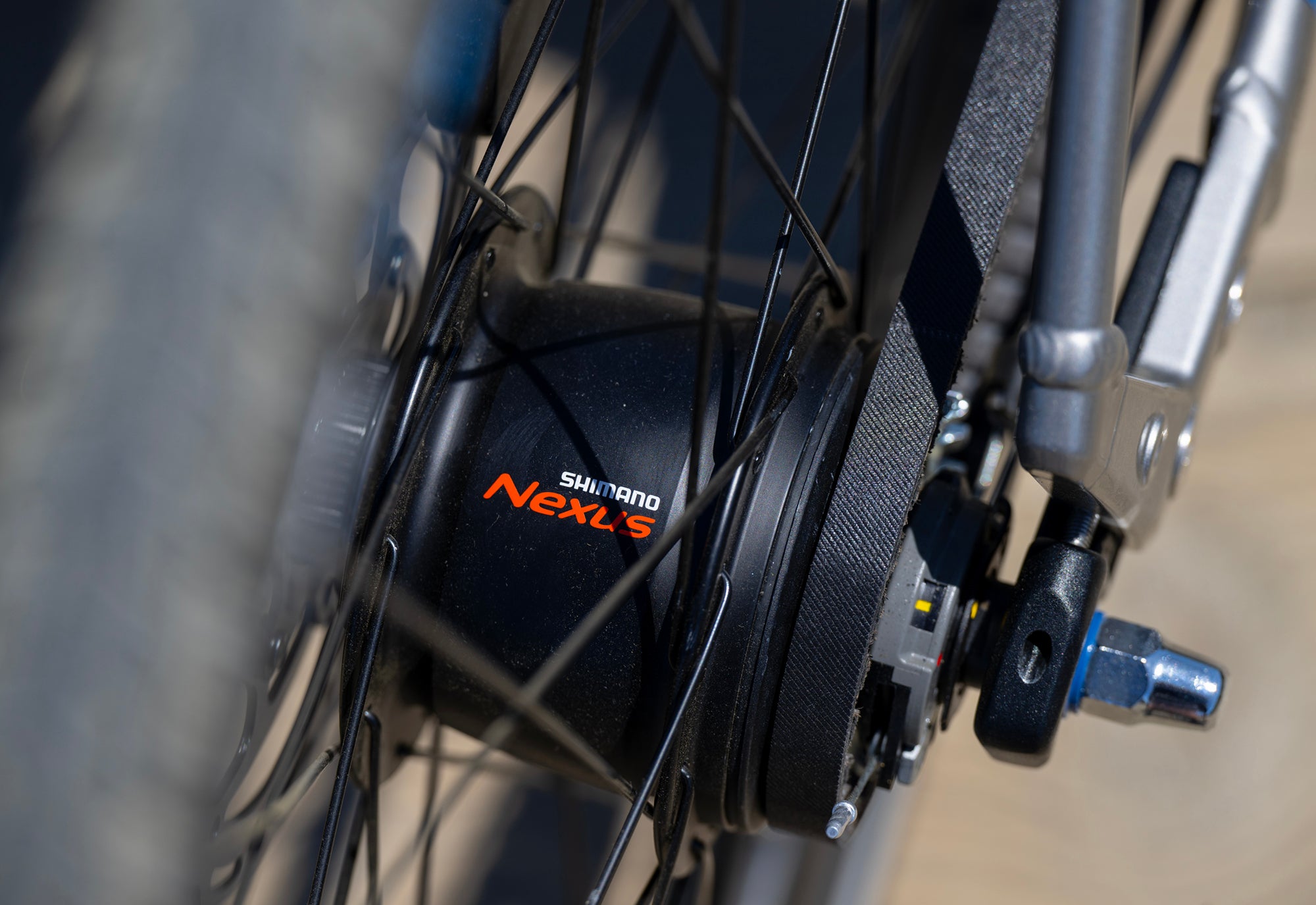 Marin Presidio rear hub detail