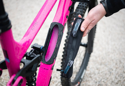 Marin Alpine Trail XR bear box frame storage detail