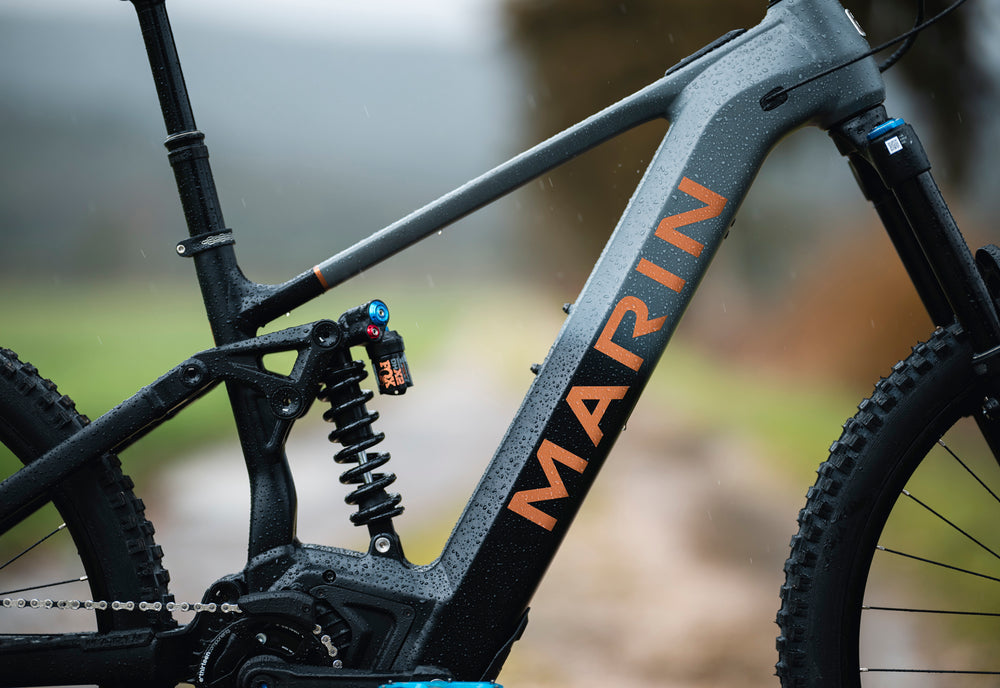 Marin Alpine Trail frame detail