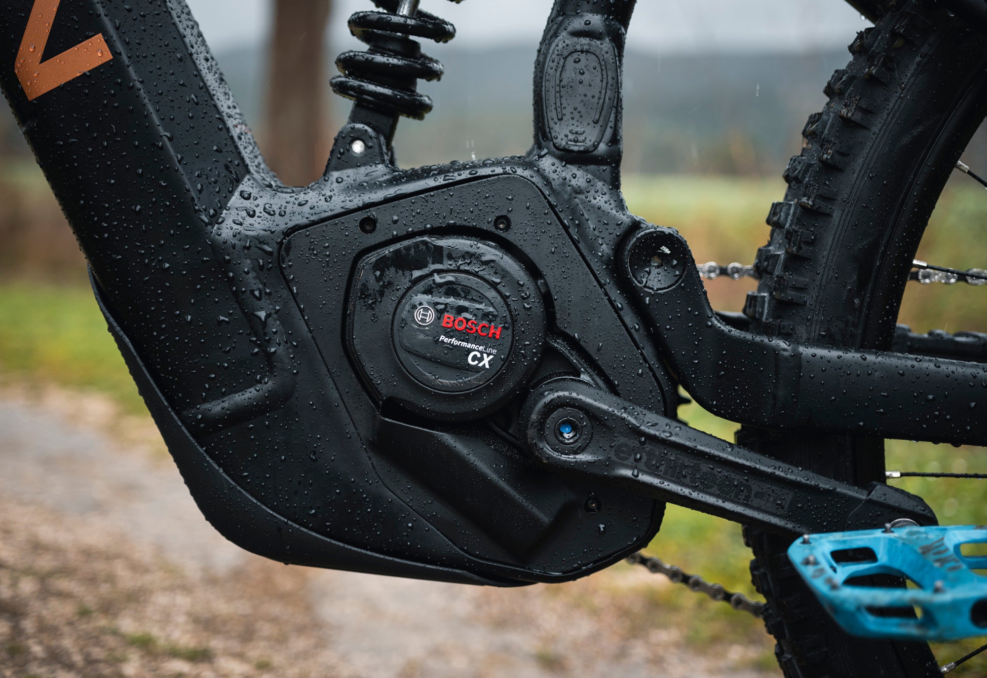 Marin Alpine Trail Bosch motor detail