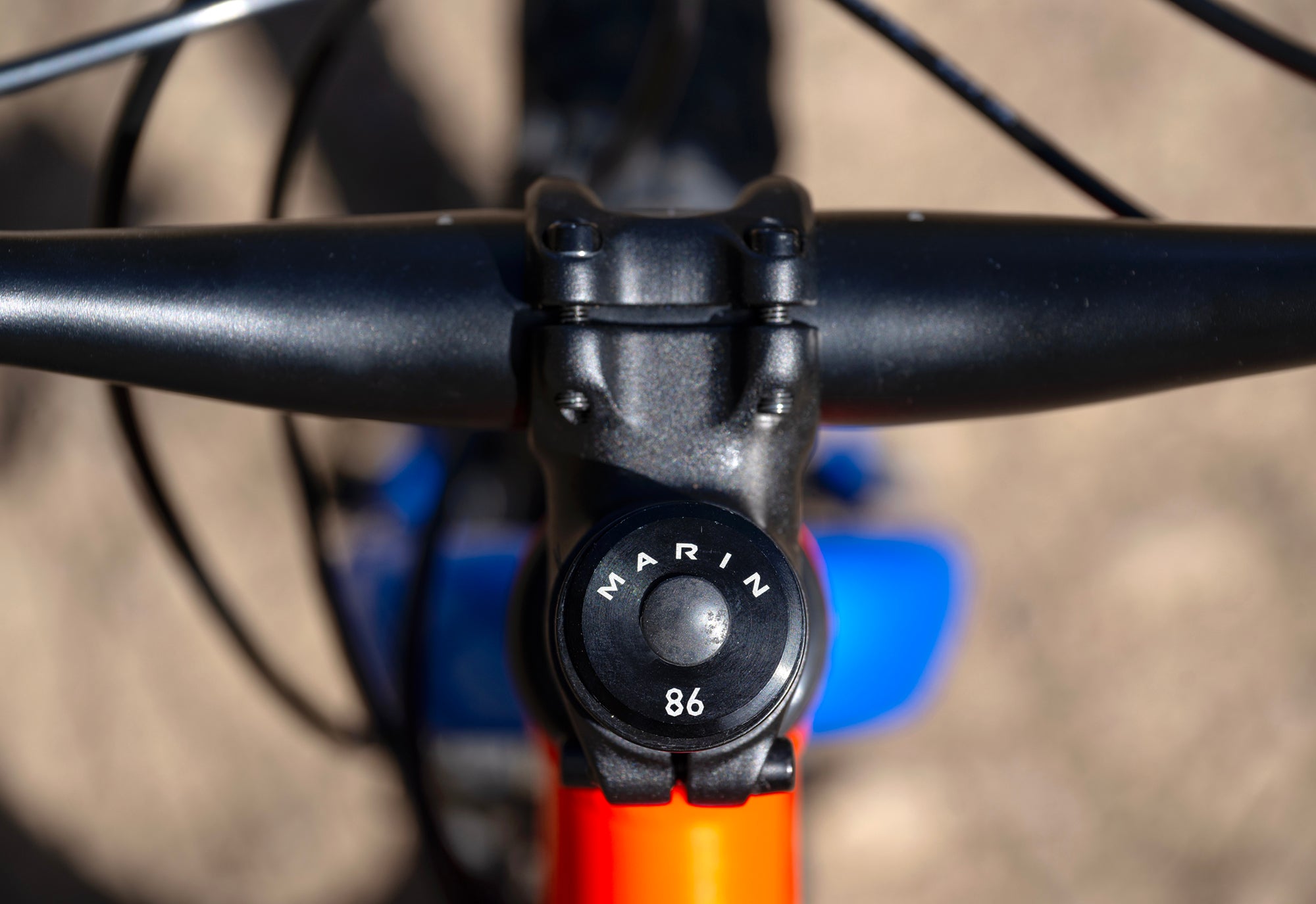 Marin Bear valley sten and top cap detail