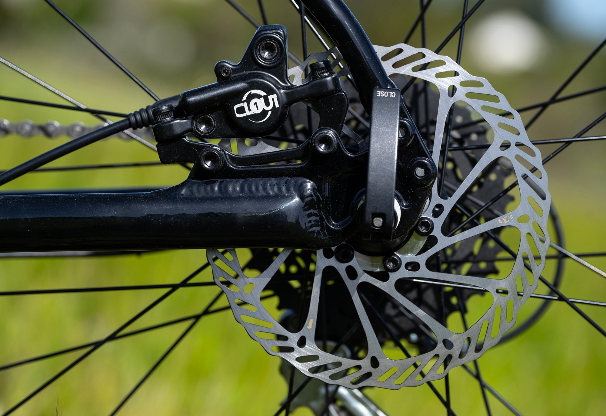 Marin Bolinas Ridge rear brake detail