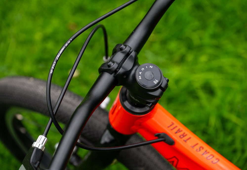 Marin Coast Trail bar and stem detail