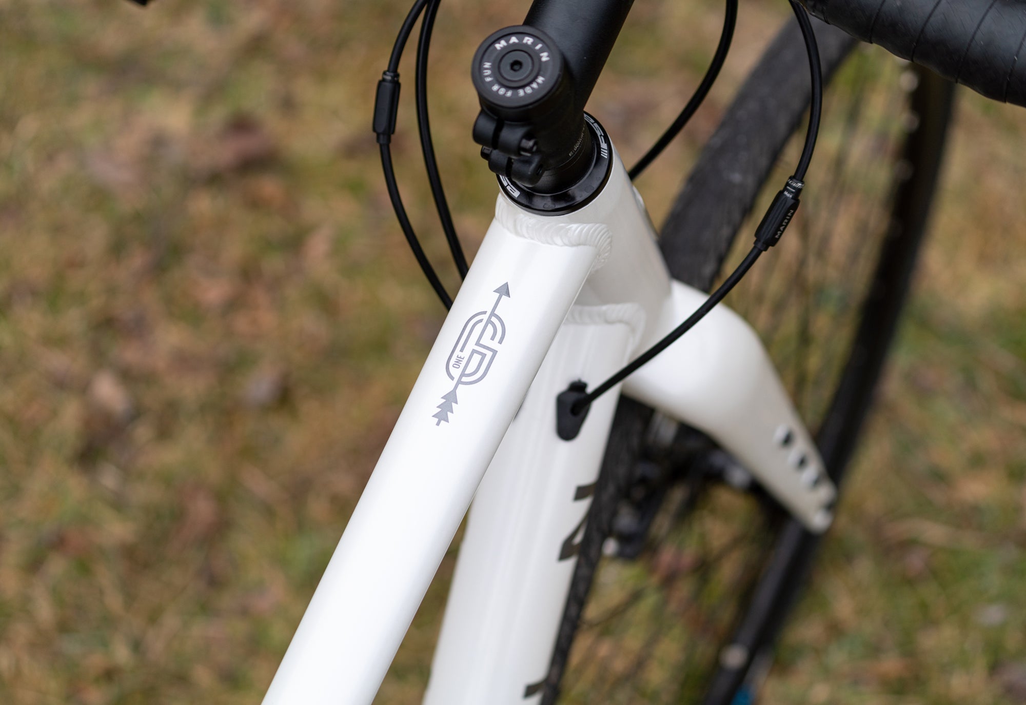 Marin Gestalt top tube detail