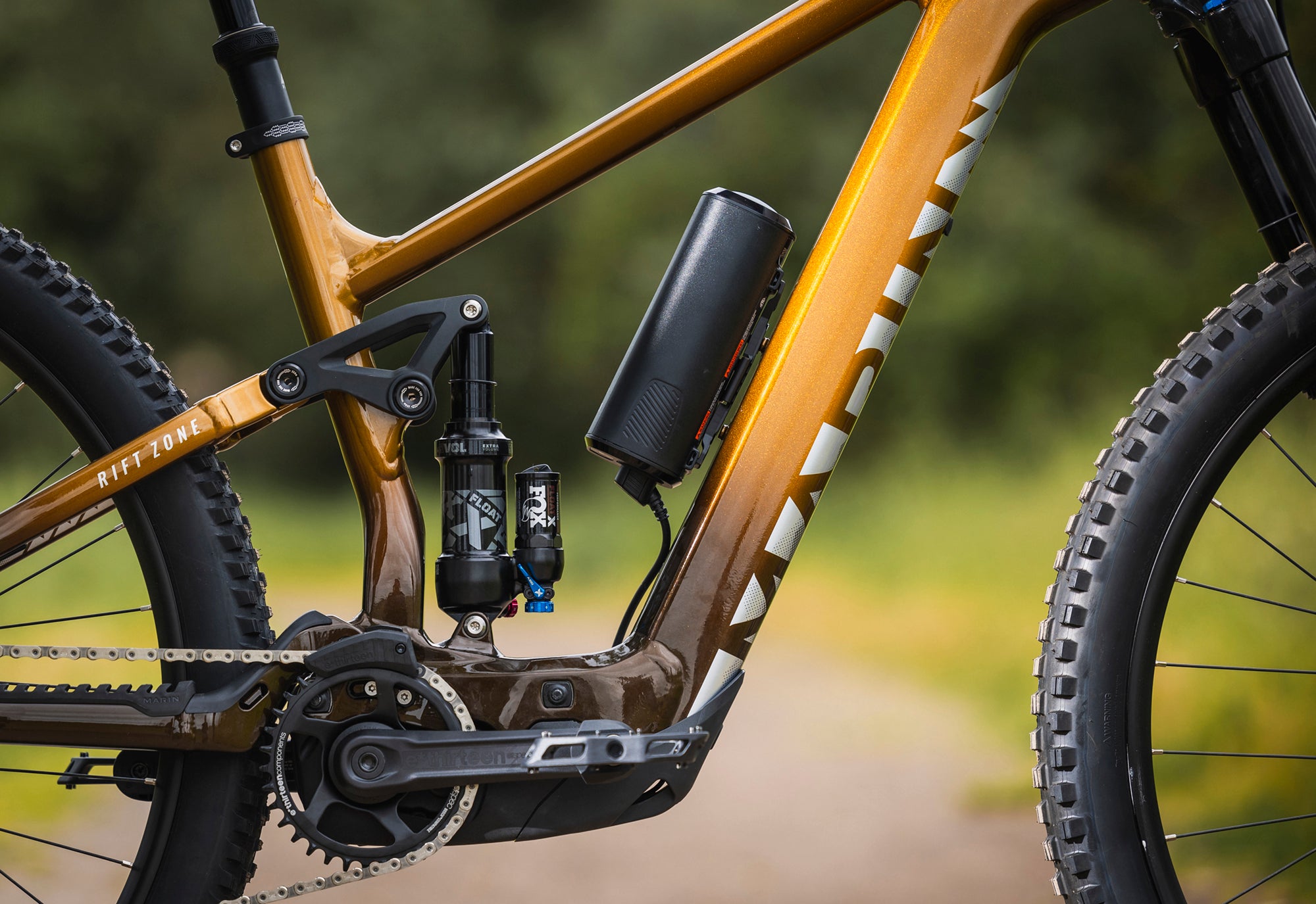 Marin Rift Zone EL XR frame detail