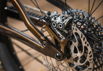 Marin Rift Zone EL XR rear brake detail