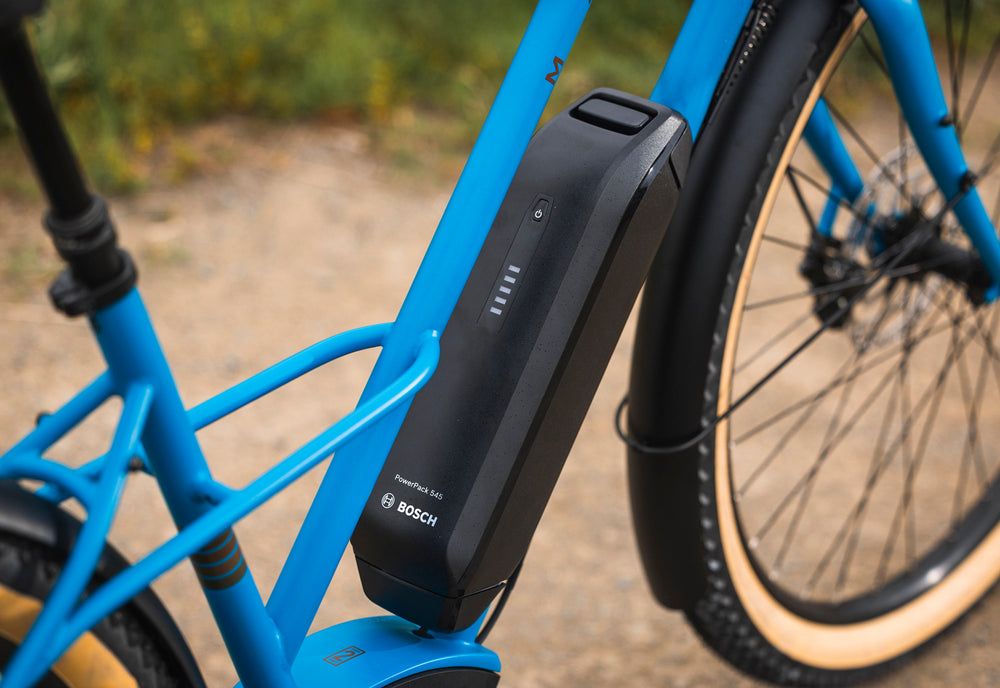 Marin Larkspur E battery detail