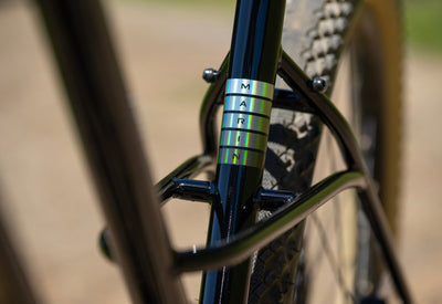Marin Larspur seat tube detail