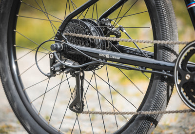 Marin Stinson E rear derailleur detail