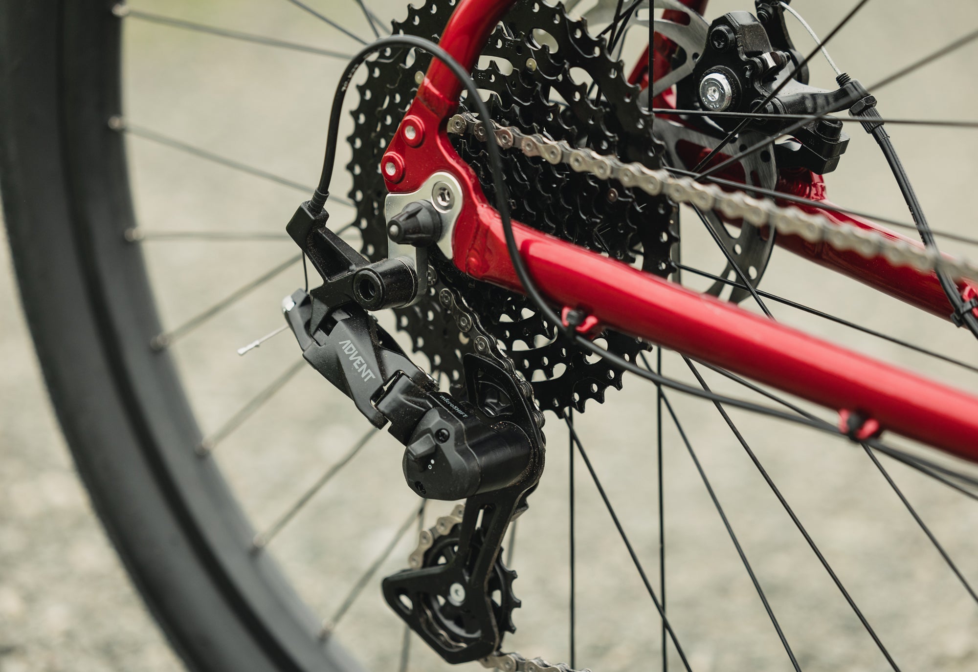 Marin Stinson rear derailleur detail