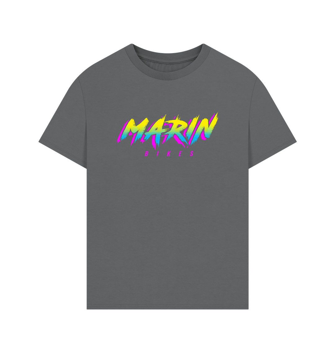 Slate Grey Printed T-shirt Front