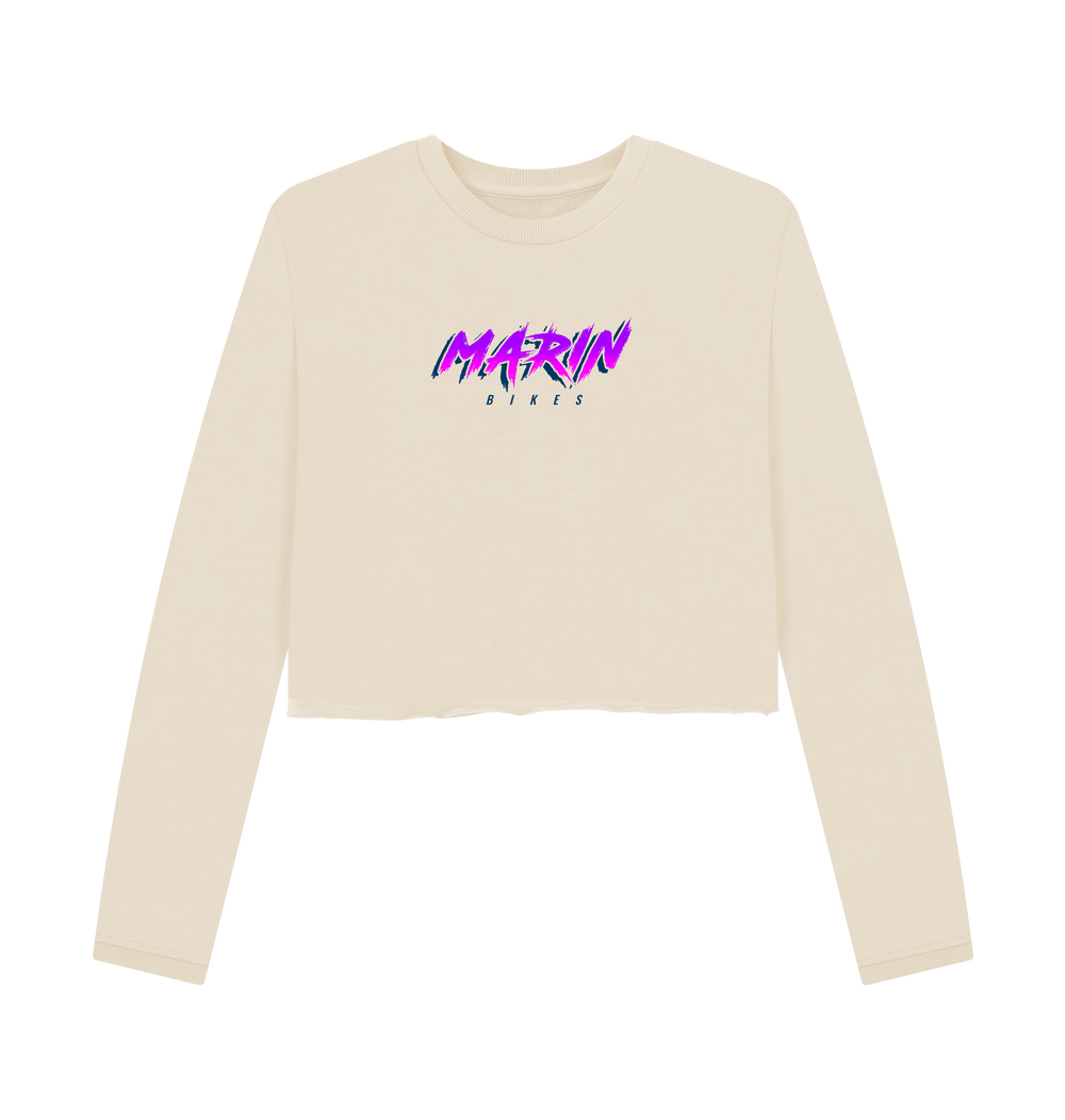 Oat Printed Boxy Jumpers Front