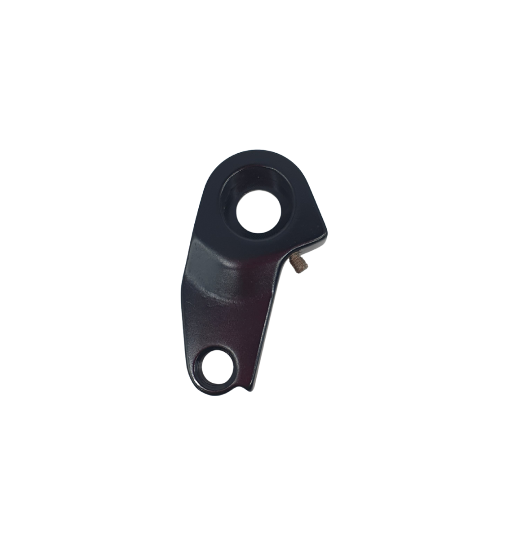 A black Marin Bikes rear derailleur hanger