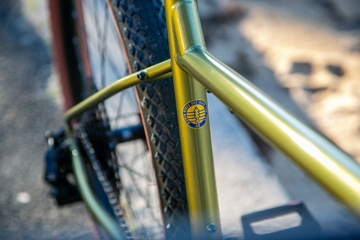 Marin Muirwoods frame detail