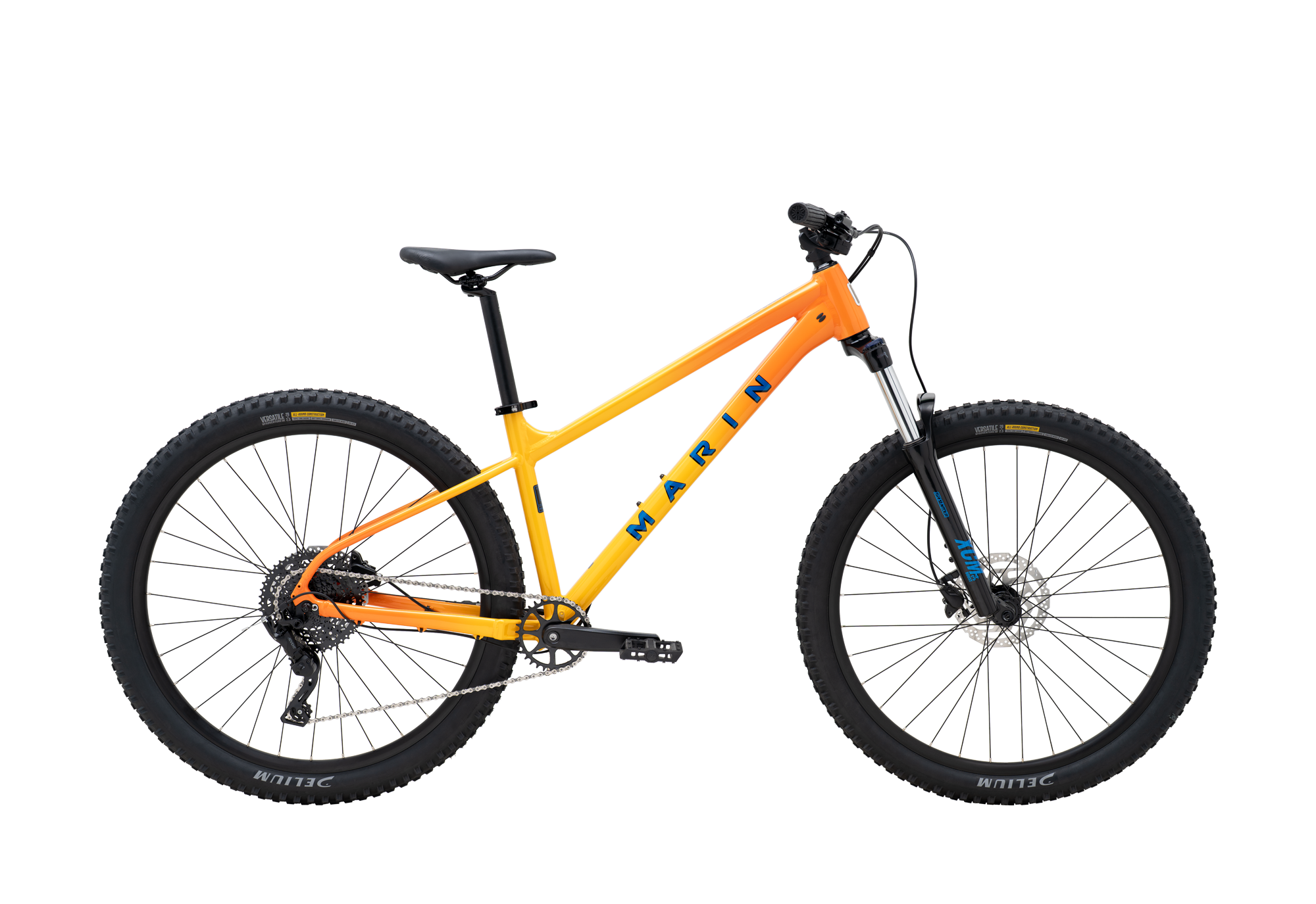 Marin Bikes san quentin 1 yellow fade